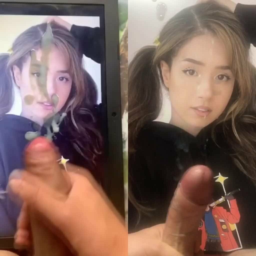 Enjoying my Precum while Edging to Pokimane — 9