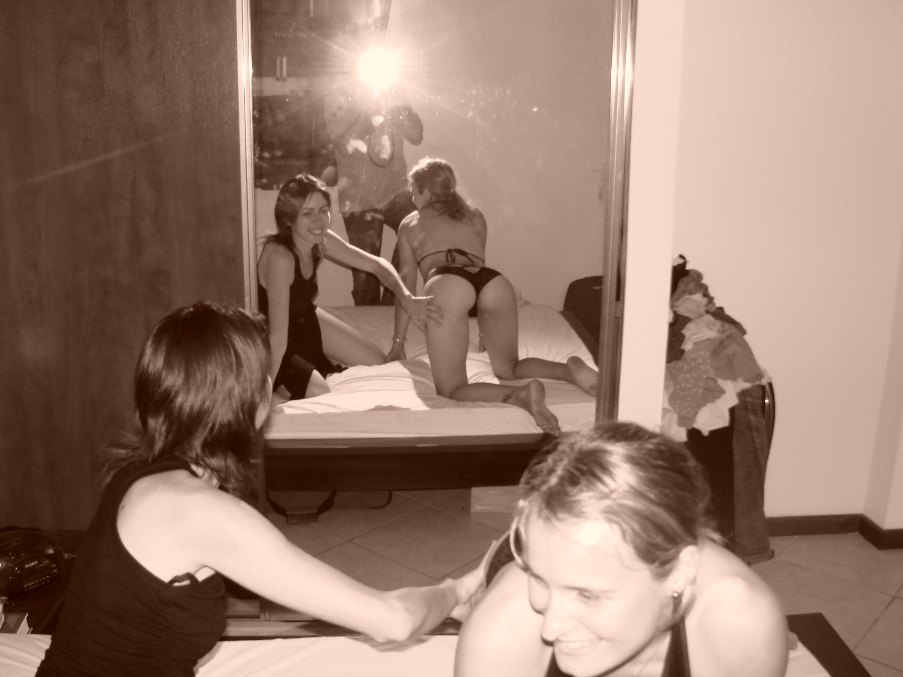 French wife swinger lesbian threesome part 1 — 43