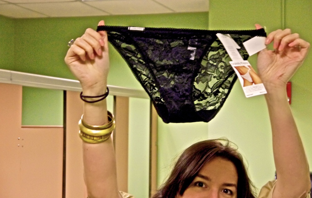 Holding Undies — 10