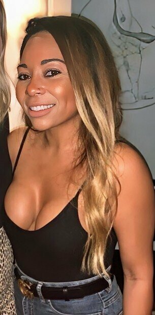 Ebony fuck meat Nicole with fake tits — 22
