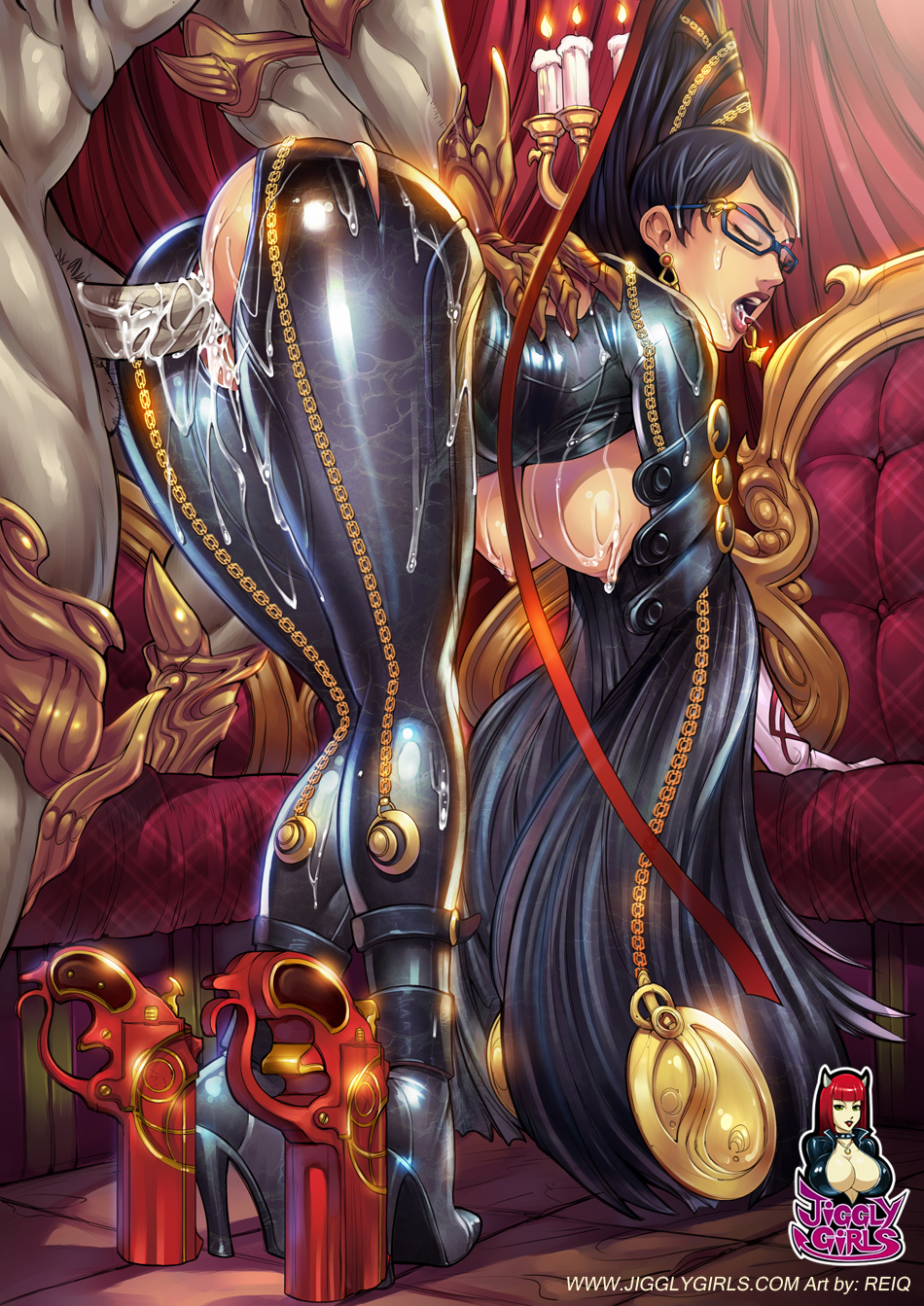 Jiggly Girls video game babes wet versions — 16