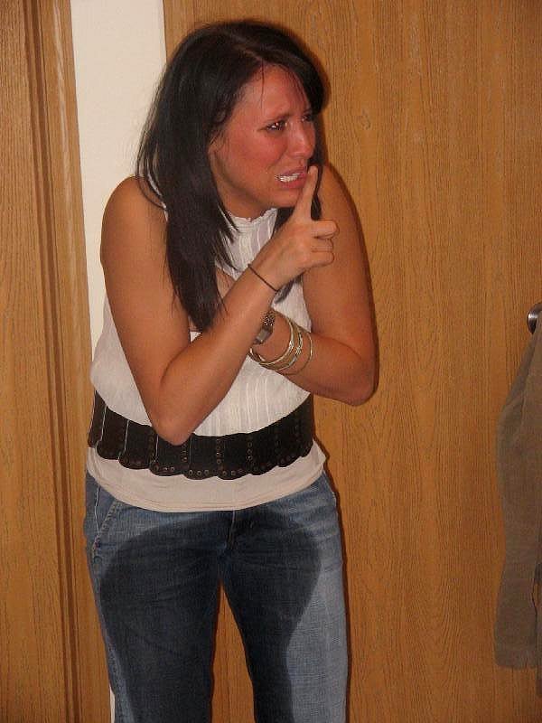 Panty piss and cloths peeing — 12